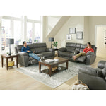 Catnapper Atlas Reclining Leather Look Loveseat with Console 1009 1153-18/1253-18 IMAGE 3