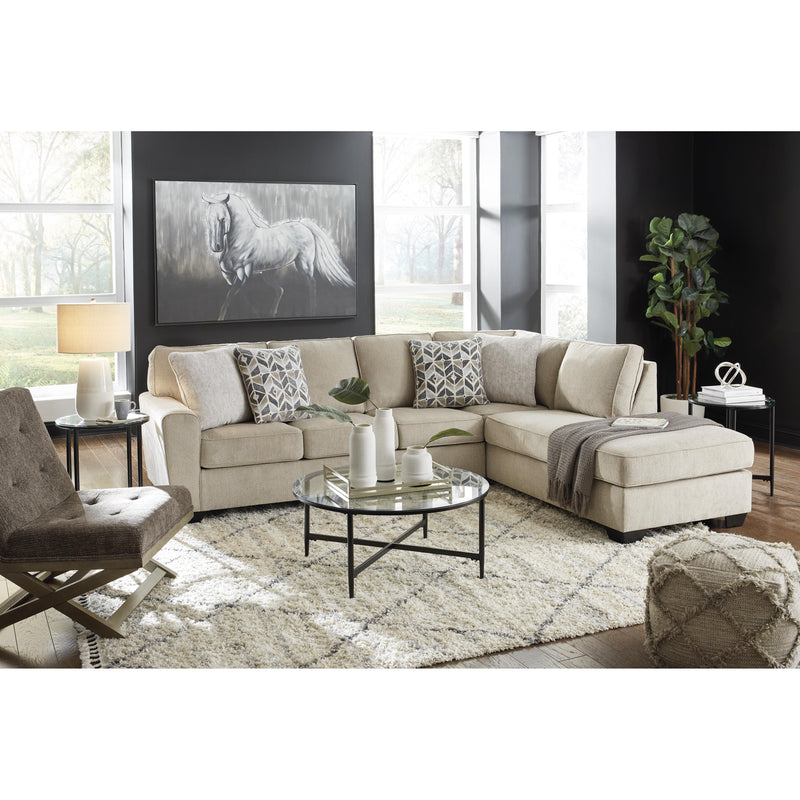 Signature Design by Ashley Decelle Fabric 2 pc Sectional 8030566/8030517 IMAGE 5