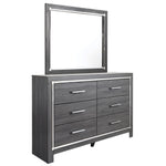 Signature Design by Ashley Lodanna B214B1 Dresser and Mirror IMAGE 1