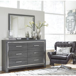 Signature Design by Ashley Lodanna B214B1 Dresser and Mirror IMAGE 2