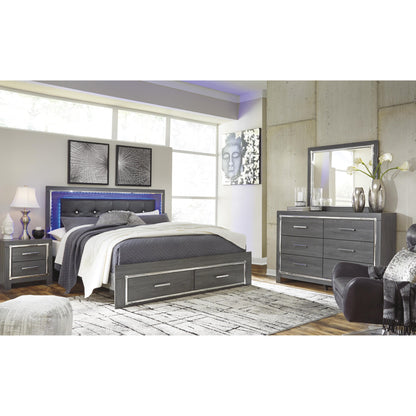 Signature Design by Ashley Lodanna B214B1 Dresser and Mirror IMAGE 3