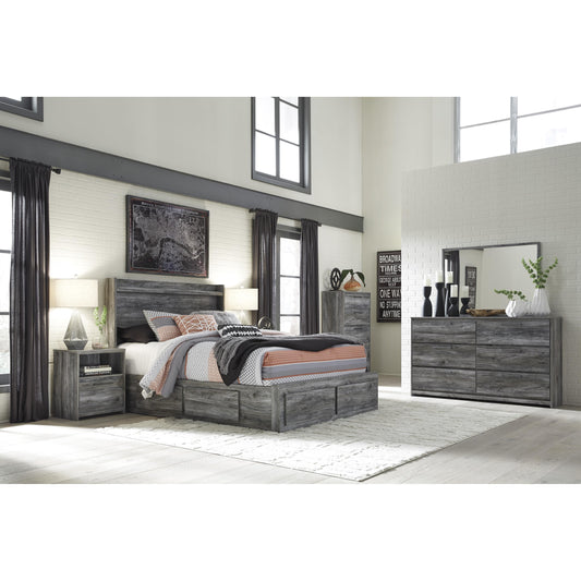 Signature Design by Ashley Baystorm B221B13 Queen Panel Bed with 4 Storage Drawers IMAGE 2