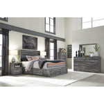 Signature Design by Ashley Baystorm B221B13 Queen Panel Bed with 4 Storage Drawers IMAGE 3