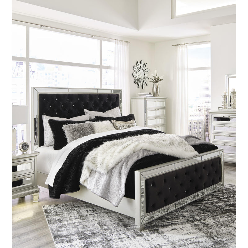 Signature Design by Ashley Lindenfield King Upholstered Panel Bed B758-58/B758-56/B758-97 IMAGE 8