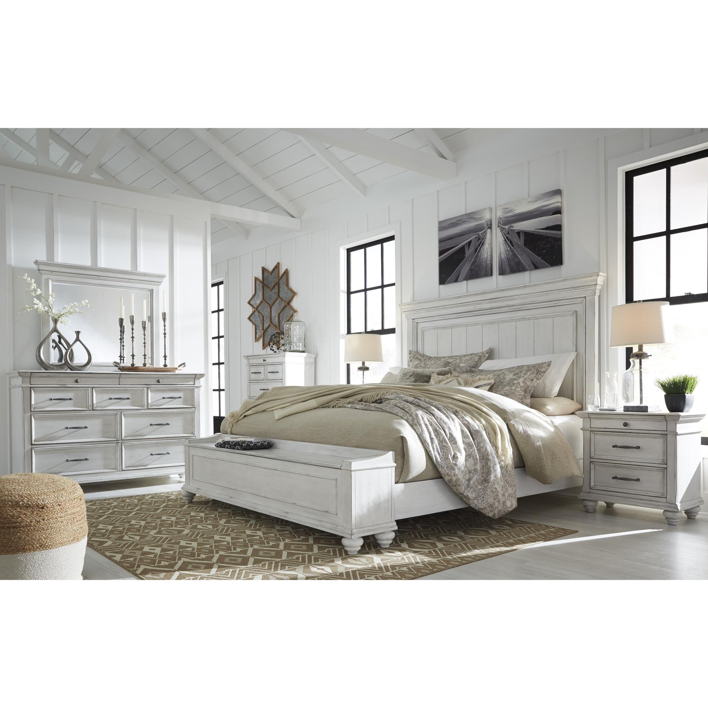  Benchcraft Kanwyn B777B1 Dresser and Mirror IMAGE 9