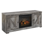 Signature Design by Ashley Wynnlow W440W9 63" TV Stand with Electric Fireplace IMAGE 1