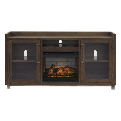 Signature Design by Ashley Starmore W633W5 70" TV Stand with Electric Fireplace IMAGE 2