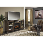 Signature Design by Ashley Starmore W633W5 70" TV Stand with Electric Fireplace IMAGE 3