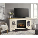 Signature Design by Ashley Realyn W743W2 74" TV Stand with Electric Fireplace IMAGE 3