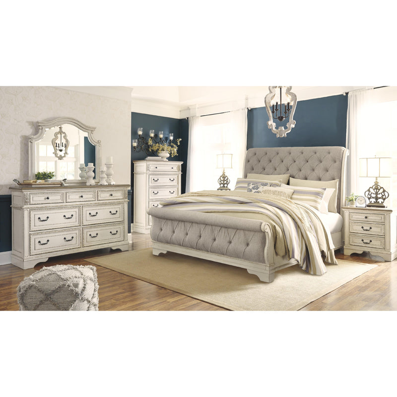 Signature Design by Ashley Realyn 7-Drawer Dresser with Mirror B743-31/B743-36 IMAGE 3
