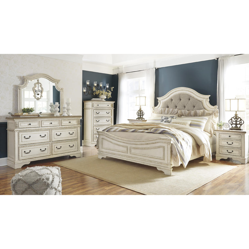 Signature Design by Ashley Realyn 7-Drawer Dresser with Mirror B743-31/B743-36 IMAGE 6