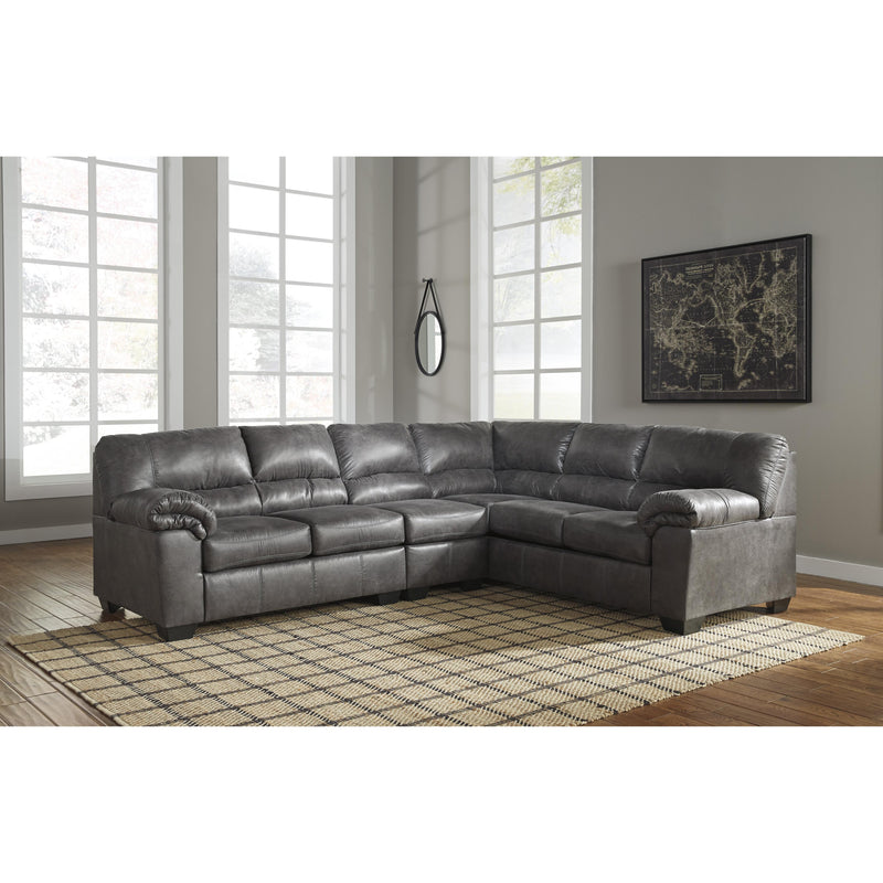 Signature Design by Ashley Bladen Leather Look 3 pc Sectional 1202155/1202146/1202167 IMAGE 2