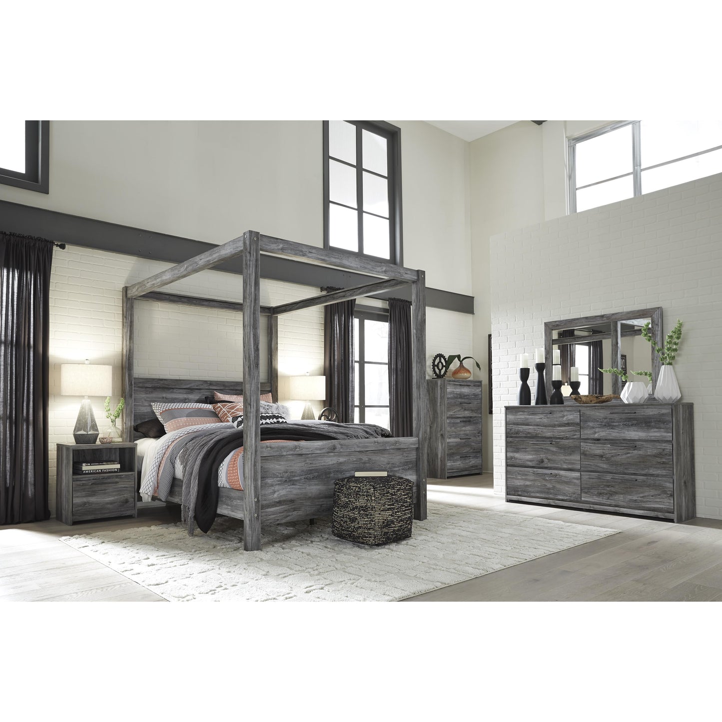 Signature Design by Ashley Baystorm B221B30 Dresser and Mirror IMAGE 10