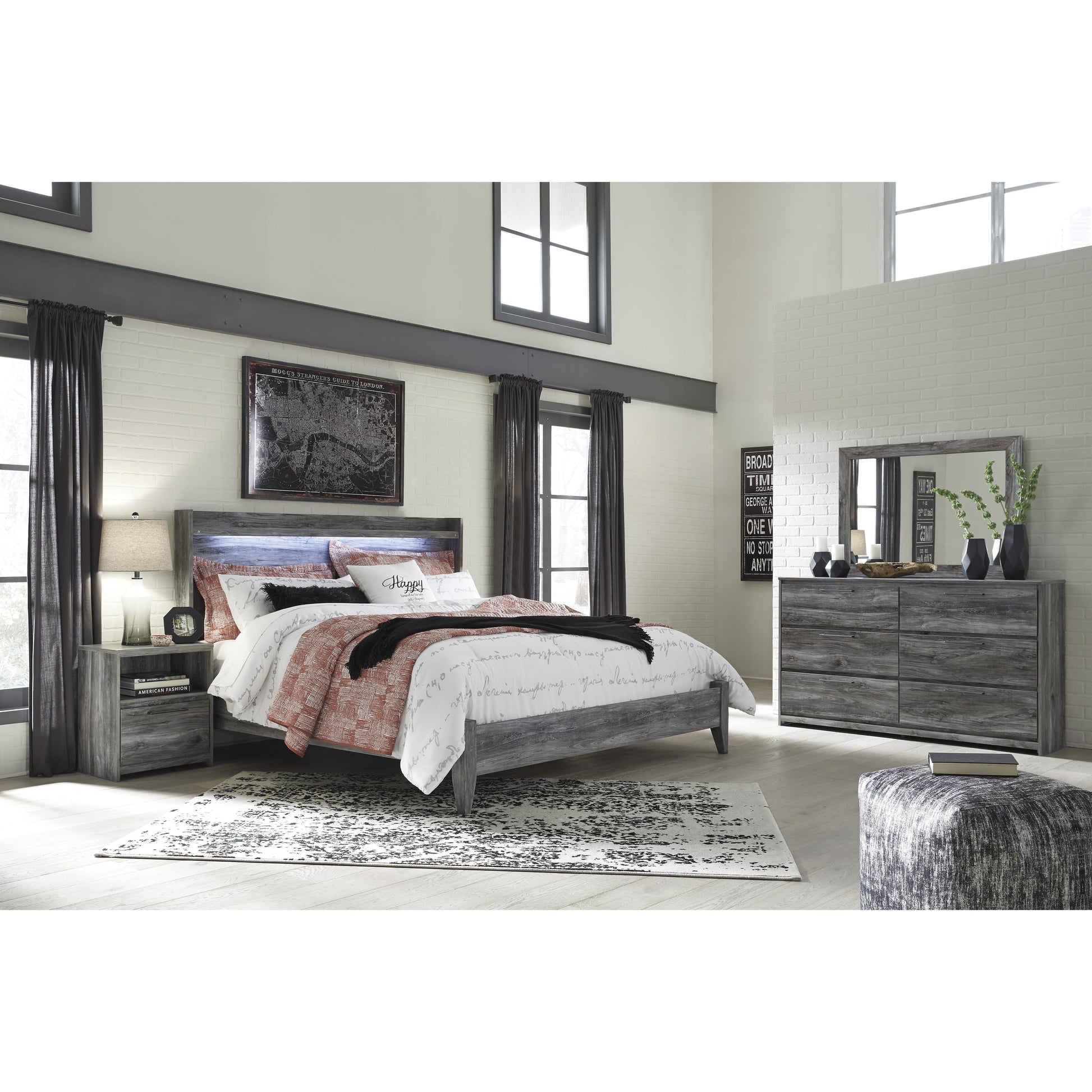 Signature Design by Ashley Baystorm B221B30 Dresser and Mirror IMAGE 6