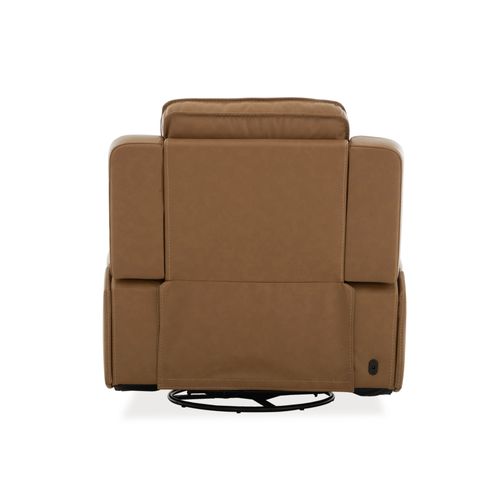 Callihan Recliner in York Butternut Leather by Liberty Furniture