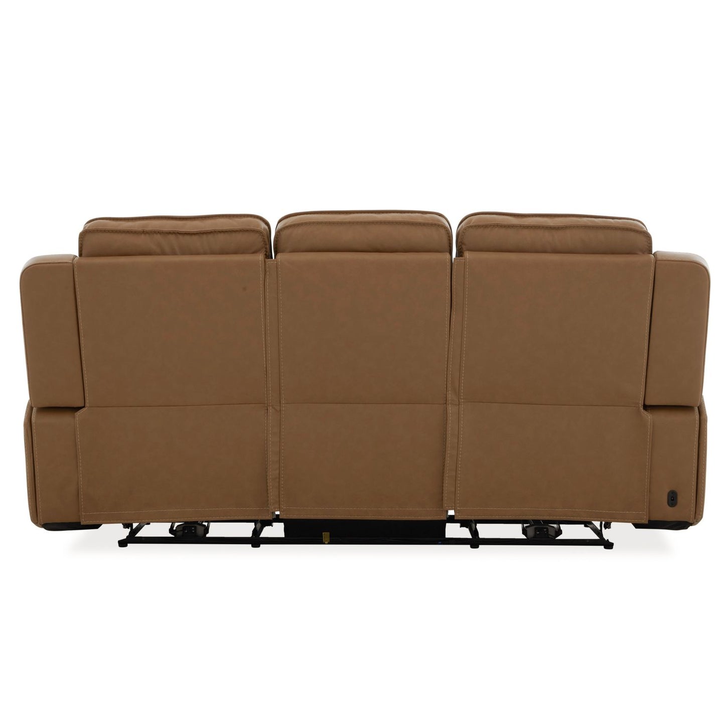 Callihan Reclining Sofa in York Butternut Leather by Liberty Furniture