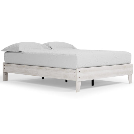  Signature Design by Ashley Shawburn EB4121-113 Queen Platform Bed IMAGE 1