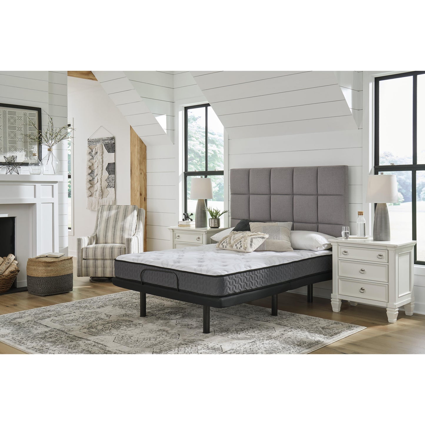  Sierra Sleep 8 Inch Bonnell Hybrid M58751 California King Mattress IMAGE 13