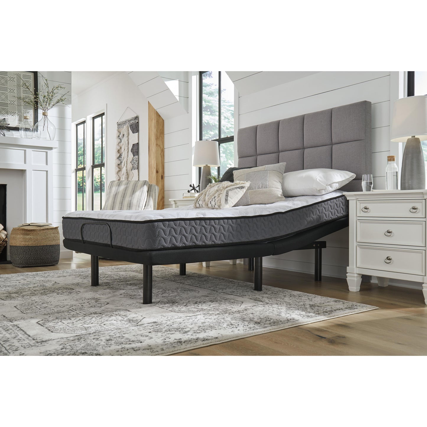  Sierra Sleep 8 Inch Bonnell Hybrid M58751 California King Mattress IMAGE 9
