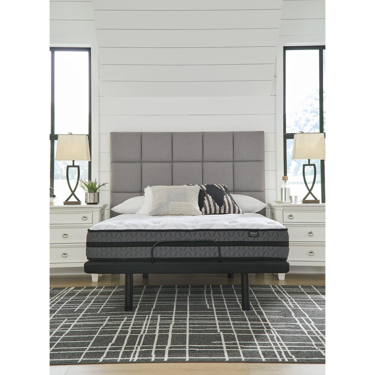  Sierra Sleep 10 Inch Pocketed Hybrid M58921 Full Mattress IMAGE 12
