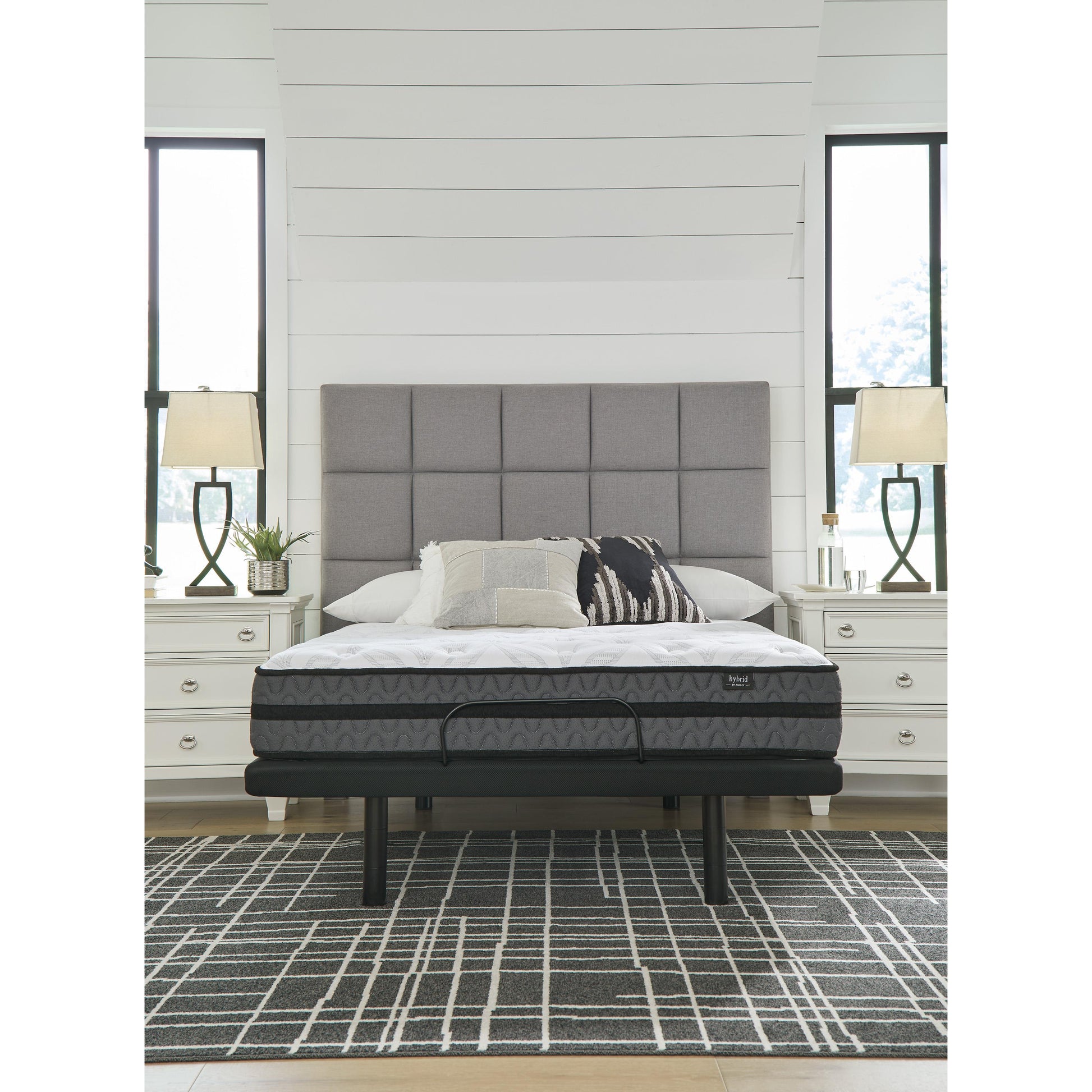  Sierra Sleep 10 Inch Pocketed Hybrid M58921 Full Mattress IMAGE 12