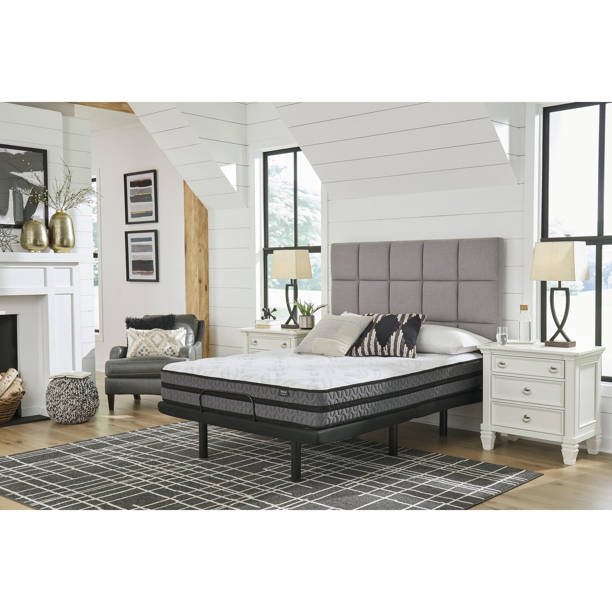  Sierra Sleep 10 Inch Pocketed Hybrid M58921 Full Mattress IMAGE 13