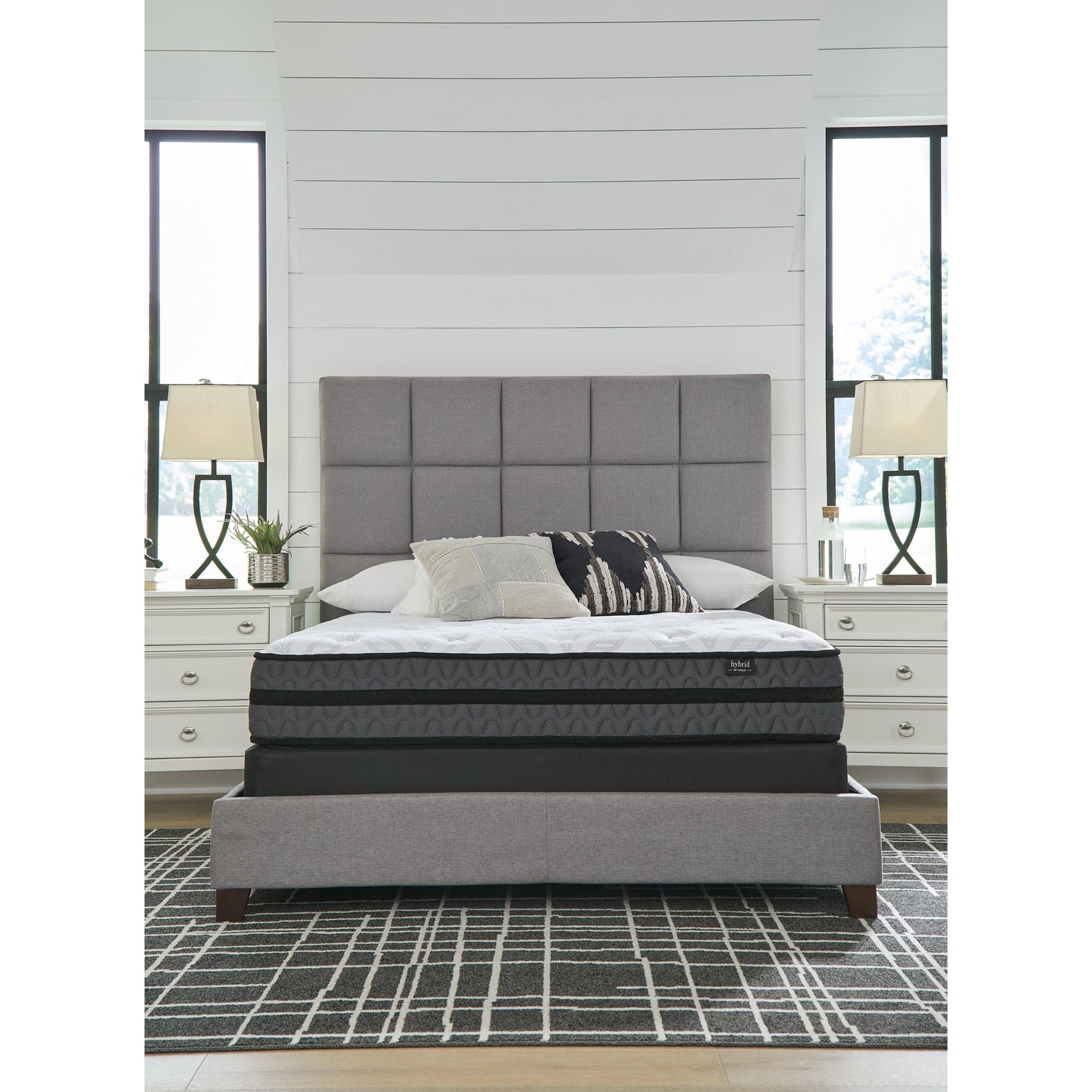  Sierra Sleep 10 Inch Pocketed Hybrid M58931 Queen Mattress IMAGE 7