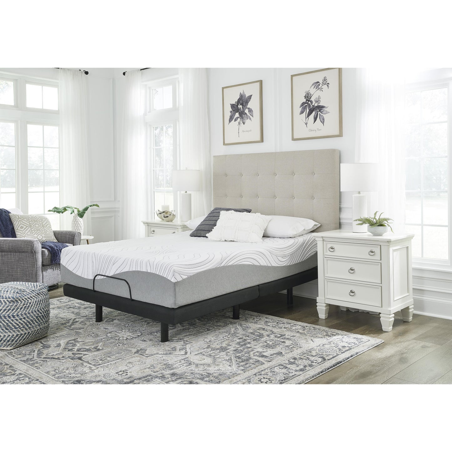  Sierra Sleep 12 Inch Memory Foam M59351 California King Mattress IMAGE 11