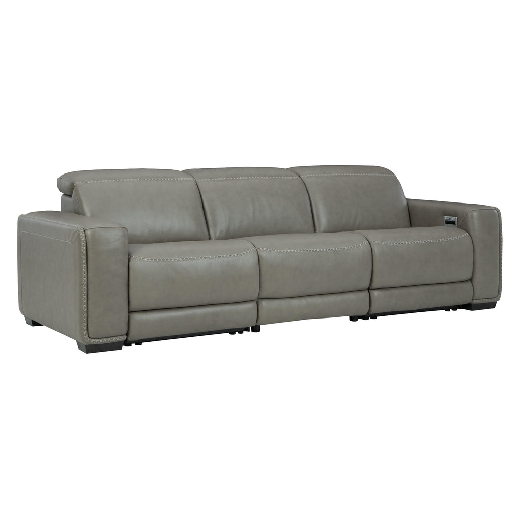 Signature Design by Ashley Correze U94202S2 3 pc Power Reclining Sectional IMAGE 1