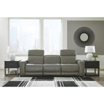 Signature Design by Ashley Correze U94202S2 3 pc Power Reclining Sectional IMAGE 6