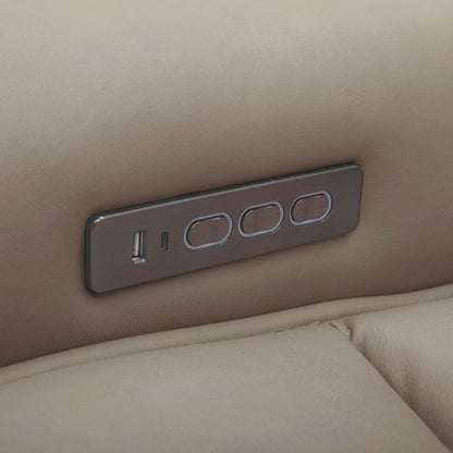 Cora Recliner in Aline Cashmere Leather by Liberty Furniture