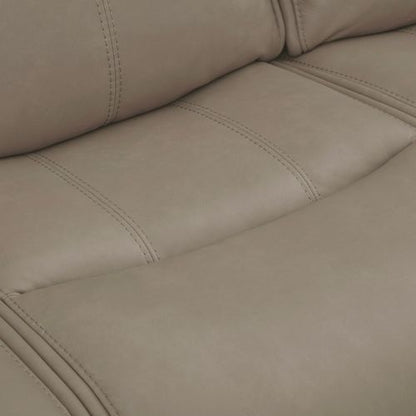 Cora Reclining Sofa in Aline Cashmere Leather by Liberty Furniture