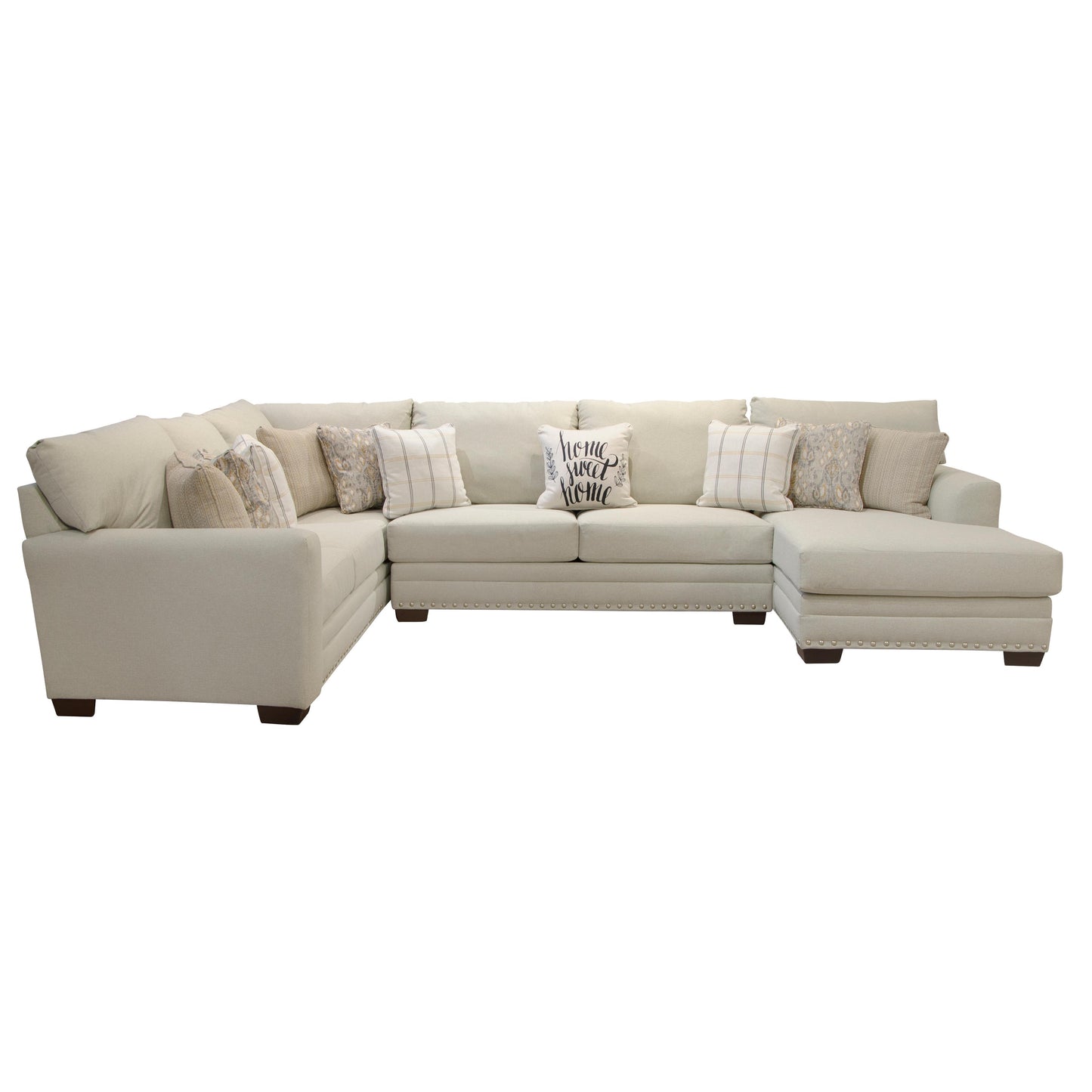  Jackson Furniture Middleton 4478 4 pc Sectional - Cement IMAGE 2