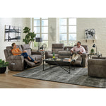 Catnapper Tranquility Power Reclining Fabric Loveseat with Console 63019 1301-28-1302-28 IMAGE 4