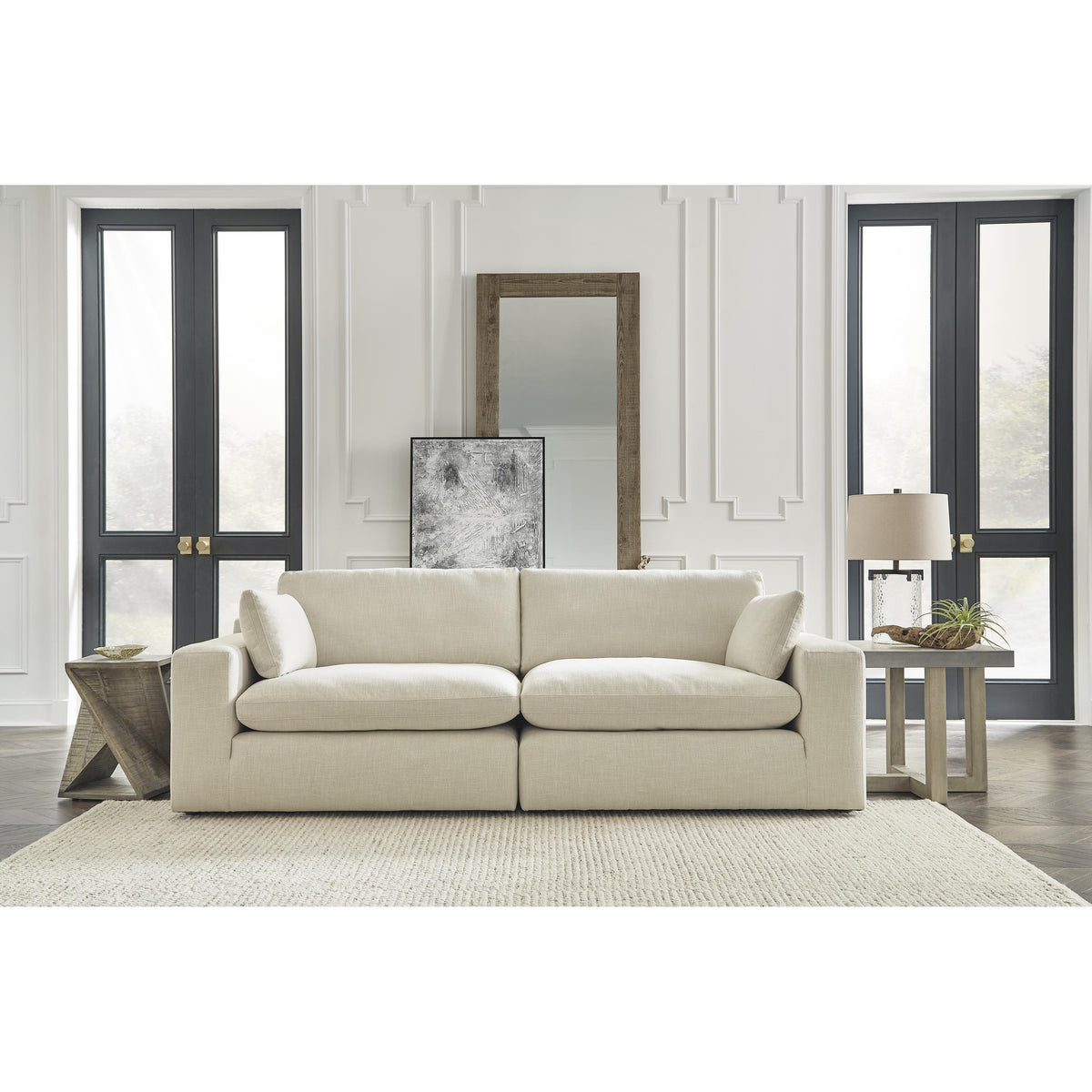  Benchcraft Elyza 10006S1 2 pc Sectional Loveseat IMAGE 2