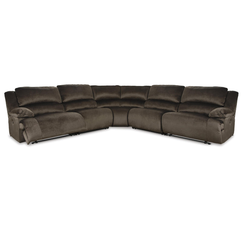 Signature Design by Ashley Clonmel Power Reclining Fabric 5 pc Sectional 3650458/3650446/3650477/3650446/3650462 IMAGE 1