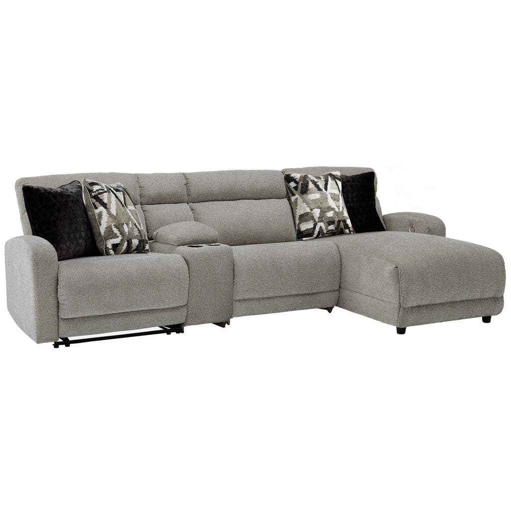 Signature Design by Ashley Colleyville 54405S3 4 pc Power Reclining Sectional with Chaise IMAGE 1