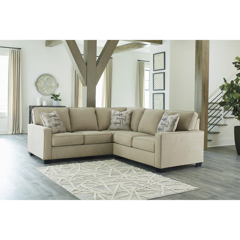 Signature Design by Ashley Lucina Fabric 2 pc Sectional 5900656/5900666 IMAGE 3