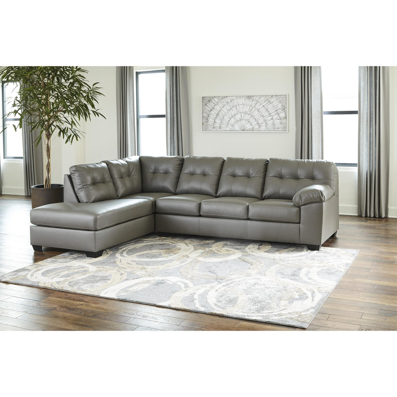 Signature Design by Ashley Donlen Leather Look 2 pc Sectional 5970216/5970267 IMAGE 3
