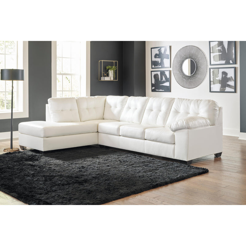 Signature Design by Ashley Donlen Leather Look 2 pc Sectional 5970316/5970367 IMAGE 3