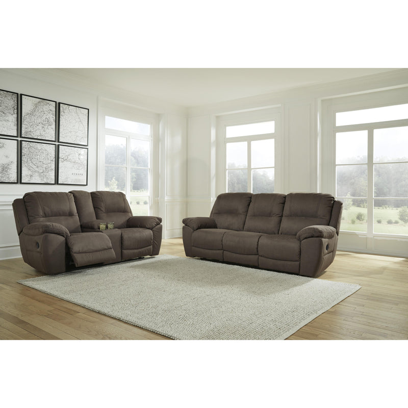 Signature Design by Ashley Next-Gen Gaucho Reclining Leather Look Sofa 5420488 IMAGE 5