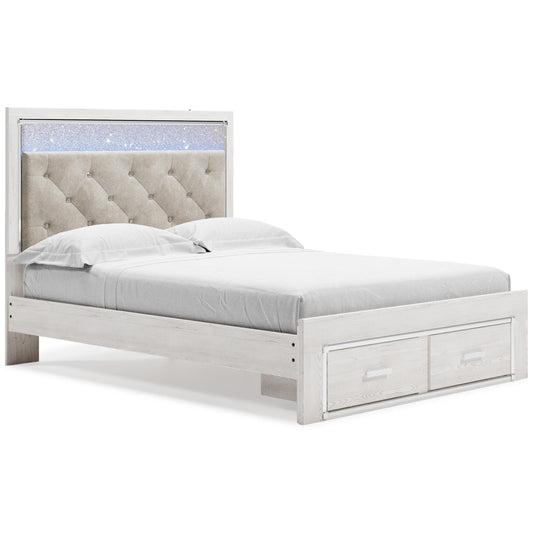 Signature Design by Ashley Altyra B2640B17 Queen Upholstered Storage Bed IMAGE 1