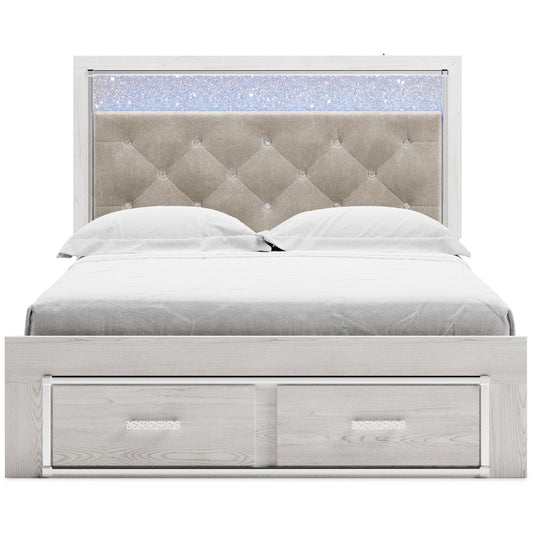 Signature Design by Ashley Altyra B2640B17 Queen Upholstered Storage Bed IMAGE 2