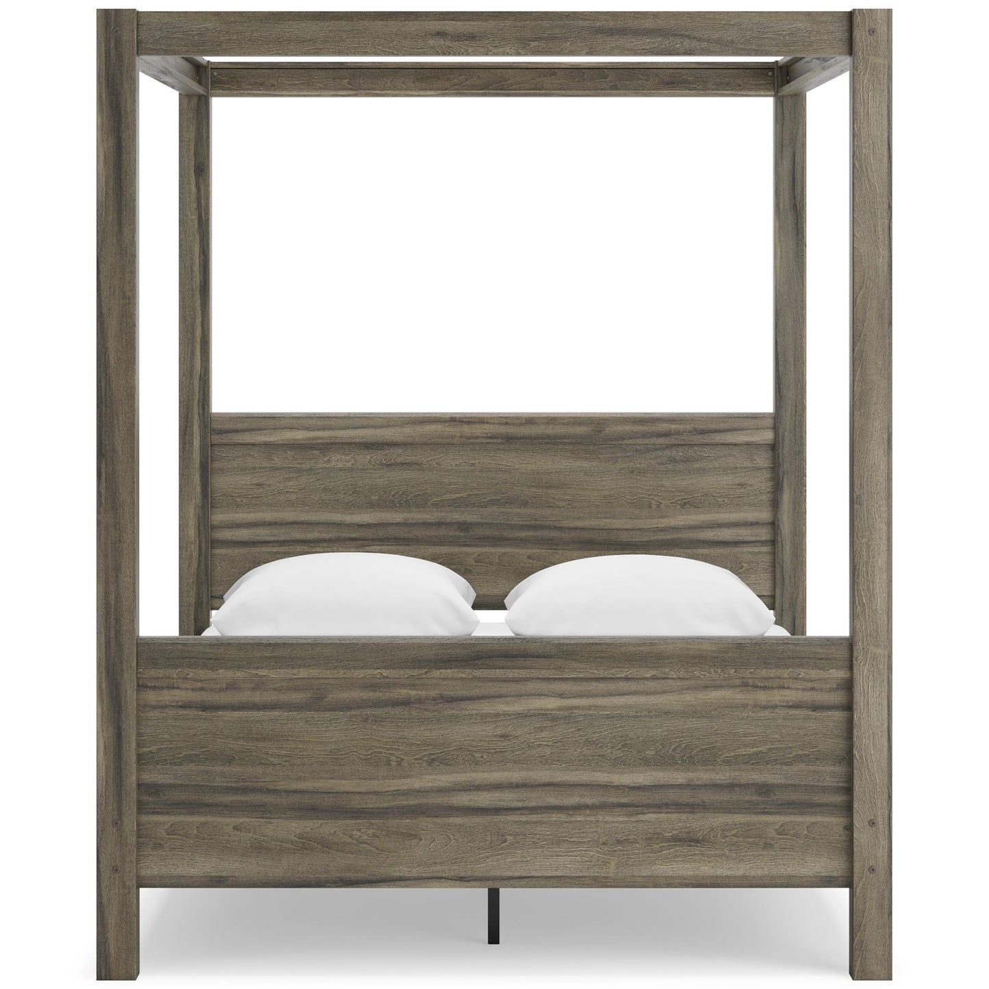 Signature Design by Ashley Shallifer Queen Canopy Bed EB1104-171/EB1104-161/EB1104-198 IMAGE 2