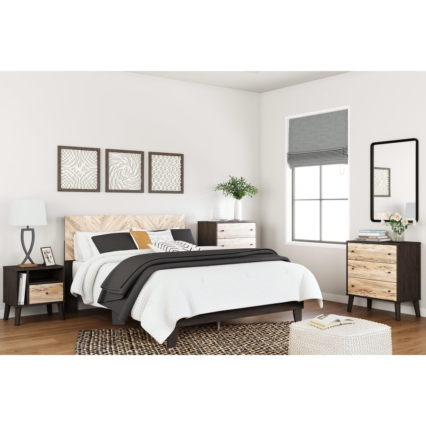 Signature Design by Ashley Piperton Queen Panel Bed EB5514-157/EB5514-113 IMAGE 7