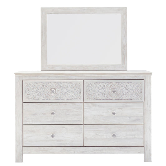 Signature Design by Ashley Paxberry B181B8 Dresser and Mirror IMAGE 2
