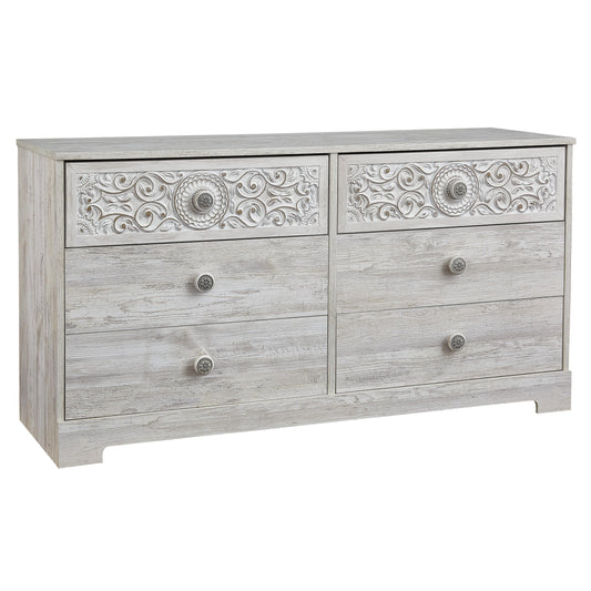 Signature Design by Ashley Paxberry EB1811-231 Six Drawer Dresser | American Furniture of Slidell
