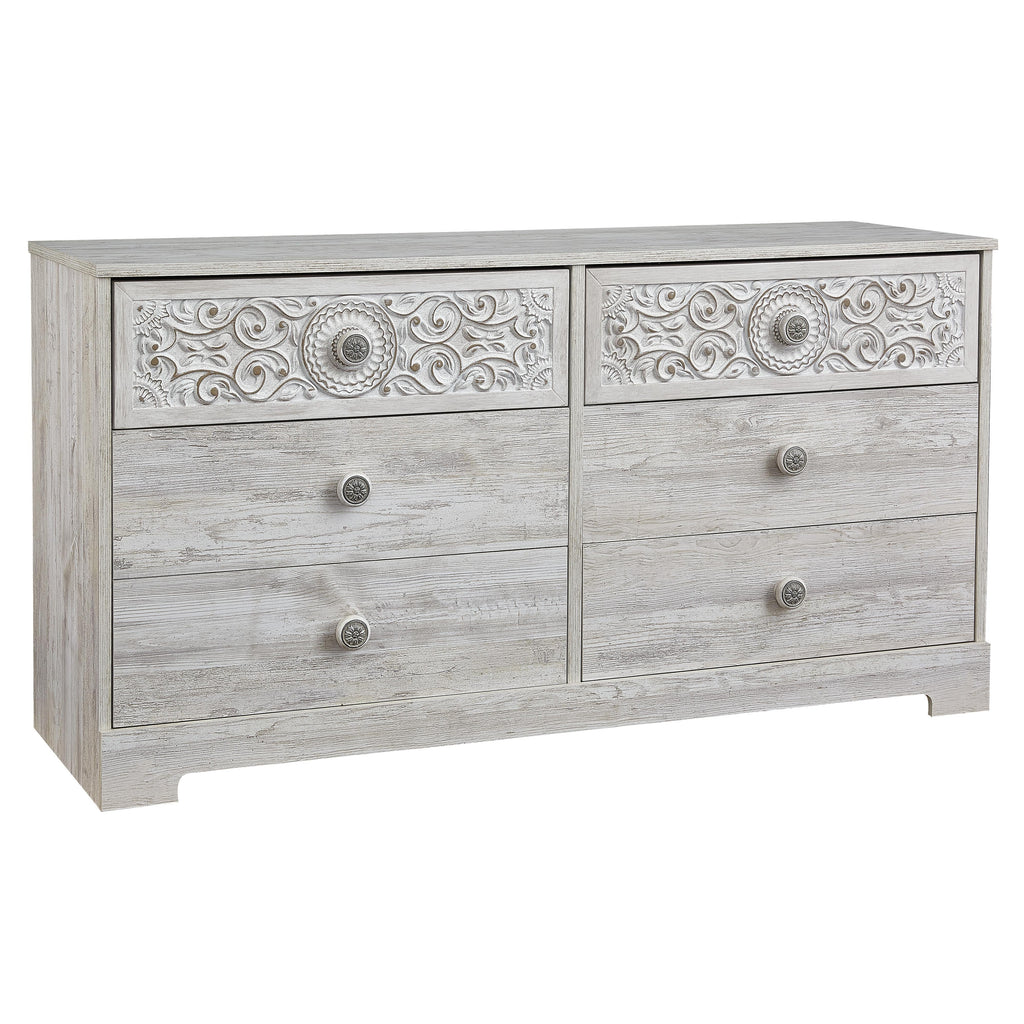 Signature Design by Ashley Paxberry EB1811-231 Six Drawer Dresser | American Furniture of Slidell