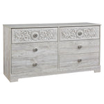 Signature Design by Ashley Paxberry EB1811-231 Six Drawer Dresser | American Furniture of Slidell