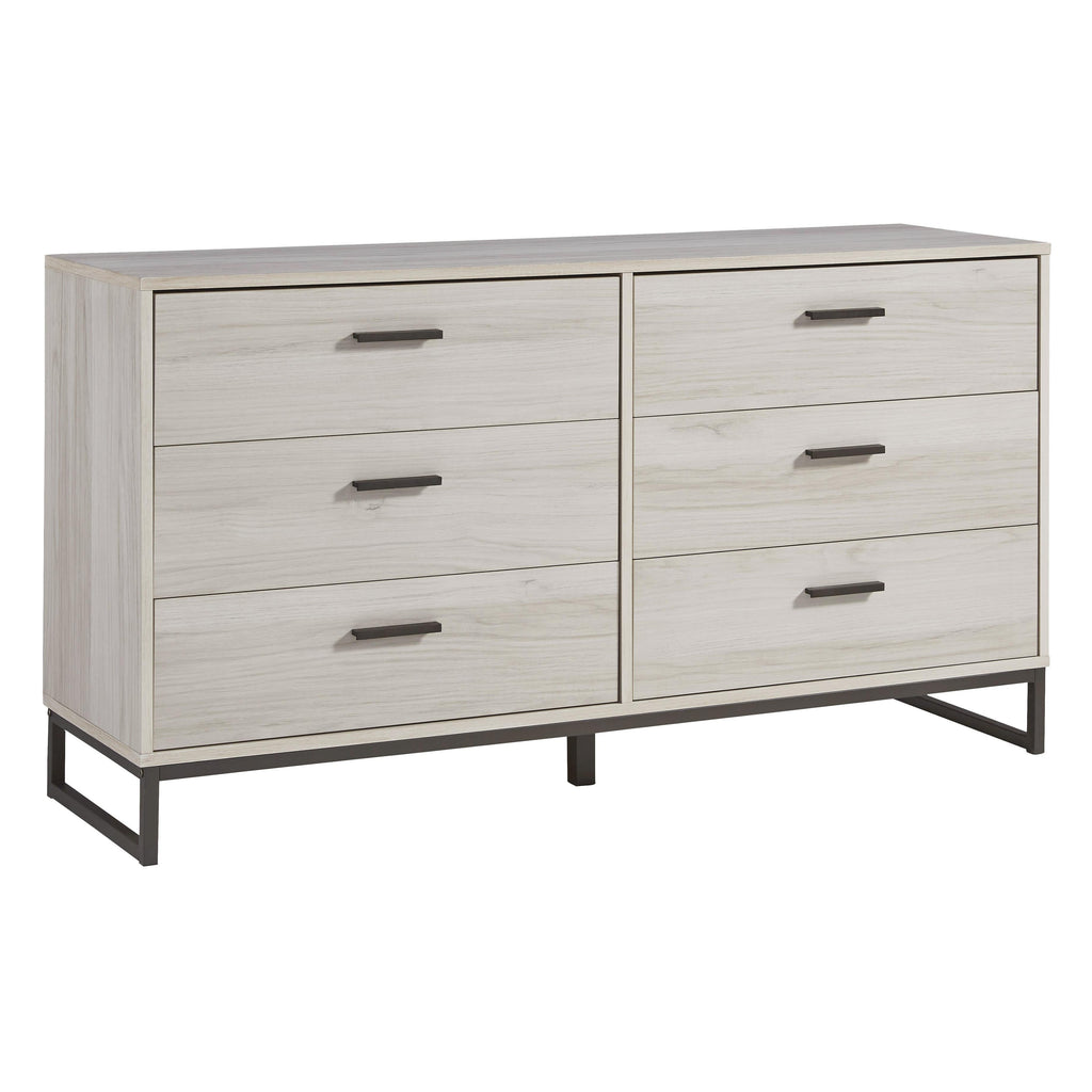 Signature Design by Ashley Socalle EB1864-231 Six Drawer Dresser | American Furniture of Slidell